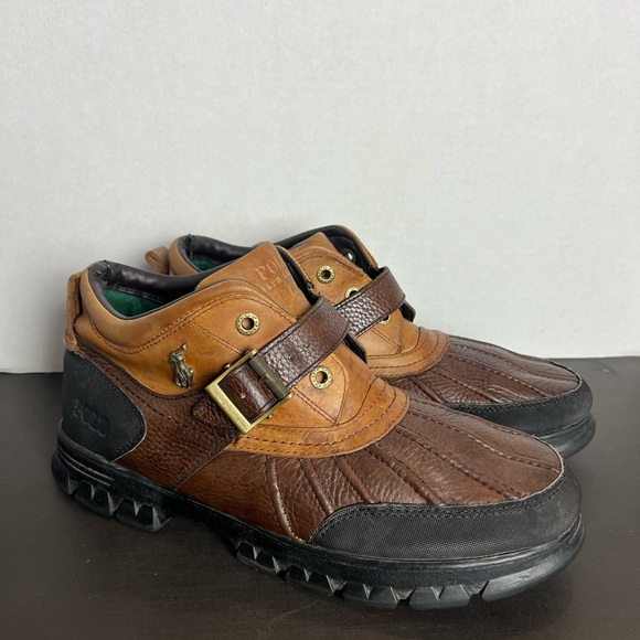 Vintage Polo Ralph Lauren Dover II Boots Size 12D - Picture 1 of 15